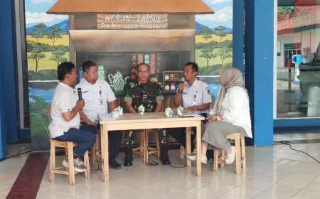 Gotong Royong Adalah Napas TNI Dandim Banjarnegara Gaungkan Semangat TMMD dari Studio RRI Purwokerto