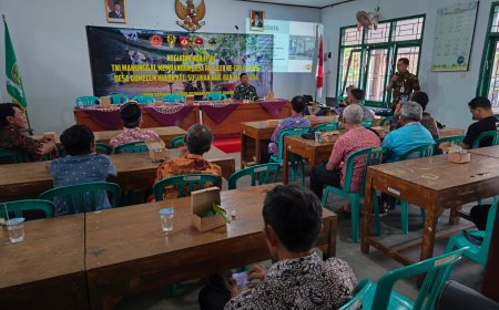 Bentengi Generasi Muda dari Kenakalan Remaja Satgas TMMD Hadirkan Penyuluhan Wawasan Kebangsaan