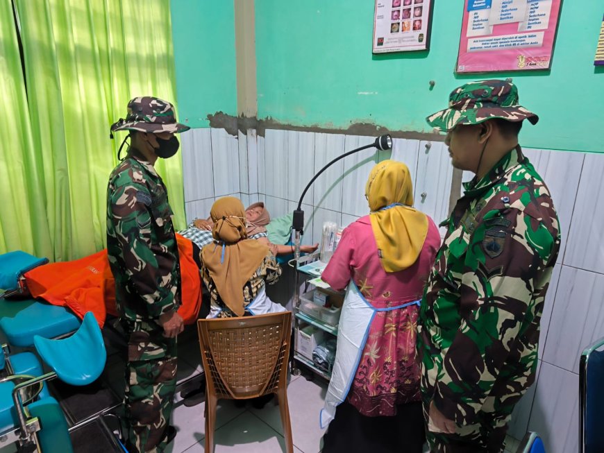 TMMD Peduli Kesehatan Warga Antusias Ikuti KB Implan