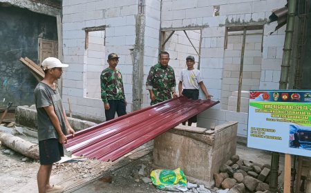 Seng Atap Datang Harapan Baru Mulai Menyelimuti Rumah Pak Turdiyanto