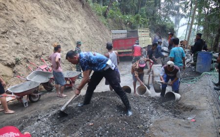 Bukti Sinergi TNI Polri untuk TMMD dan Masyarakat