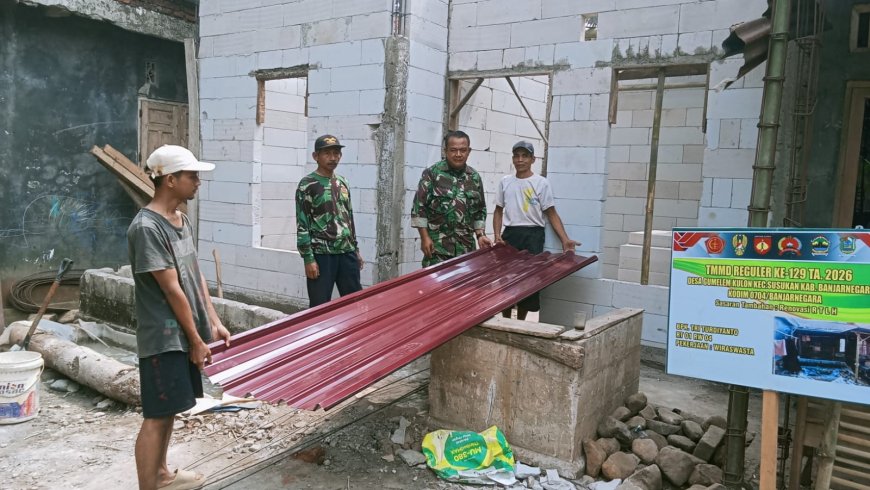 Seng Atap Datang Harapan Baru Mulai Menyelimuti Rumah Pak Turdiyanto
